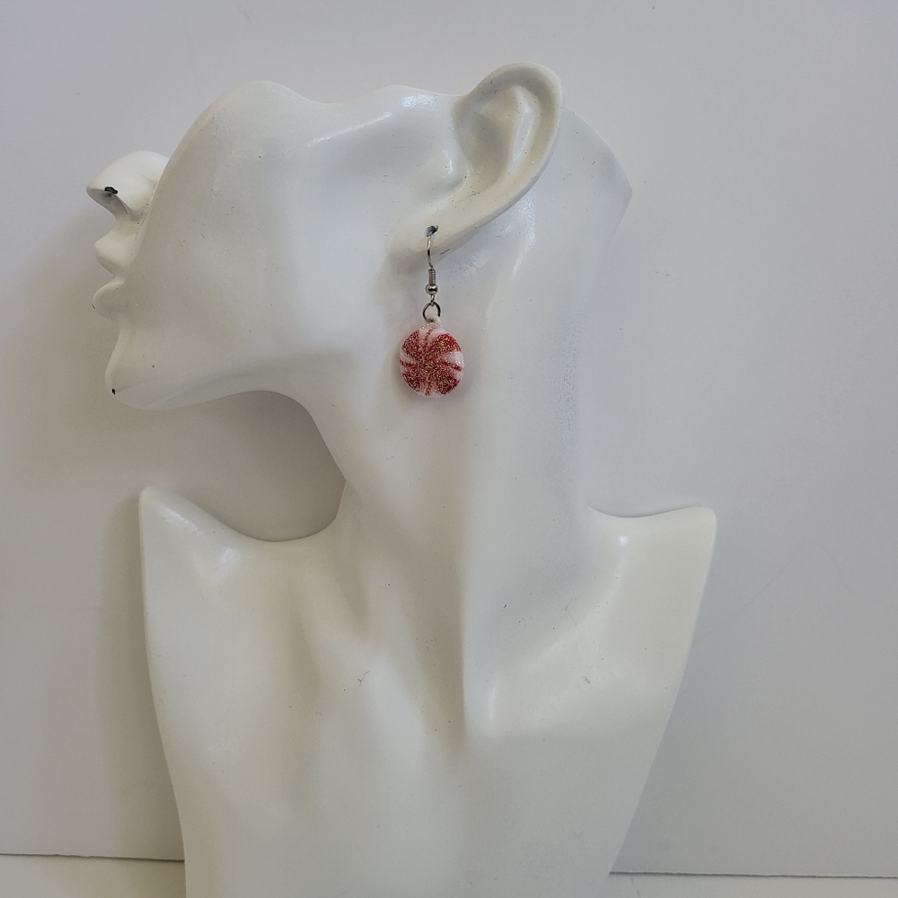 Handcrafted Christmas  Earrings by TerriBWhite Designs - Picture 2 of 9